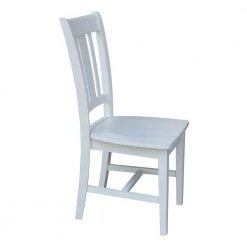 San Remo White Dining Chair by International Concepts -International Concepts Sales beach white international concepts dining chairs 1c07 10 1f 1000