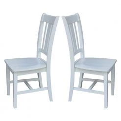 San Remo White Dining Chair by International Concepts -International Concepts Sales beach white international concepts dining chairs 1c07 10 4f 1000