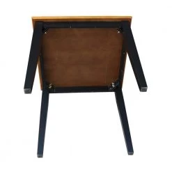 Black and Cherry 30" Square Counter-height Table by International Concepts -International Concepts Sales black cherry international concepts bar tables k57 3030 36s 1d 1000