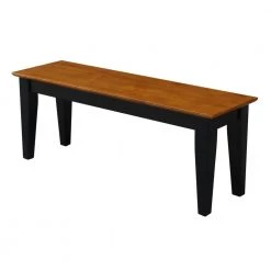 Black and Cherry Bench by International Concepts 15 Black and Cherry Bench by International Concepts -International Concepts Sales black cherry international concepts dining benches be57 47s 44 1000