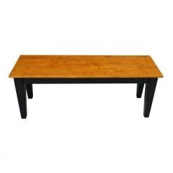 Black and Cherry Bench by International Concepts 11 Black and Cherry Bench by International Concepts -International Concepts Sales black cherry international concepts dining benches be57 47s a0 1000