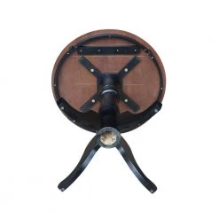 Madrid 3-Piece Black and Cherry Bar Table Set by International Concepts -International Concepts Sales black cherry international concepts dining room sets k57 30rt 6b 402 1d 1000