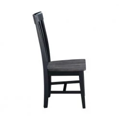 Black/Coal Tall Mission Chair (Set of 2) by International Concepts 10 Black/Coal Tall Mission Chair (Set of 2) by International Concepts -International Concepts Sales black coal international concepts dining chairs c75 465p a0 1000