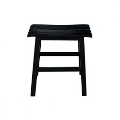 18 in. Black Bar Stool by International Concepts -International Concepts Sales black international concepts bar stools s46 781 fa 1000