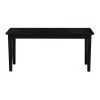 Black Bench by International Concepts