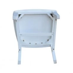 Cafe Pure White Dining Chair (Set of 2) by International Concepts -International Concepts Sales bright white international concepts dining chairs c08 61p 1d 1000