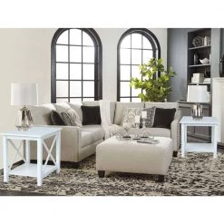 Hampton Pure White End Table by International Concepts -International Concepts Sales bright white international concepts end side tables ot08 70e c3 1000