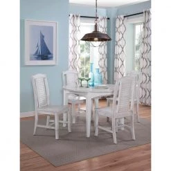 Seaside Chalk Dining Chair (Set of 2) by International Concepts -International Concepts Sales chalk international concepts dining chairs c28 45p 31 1000