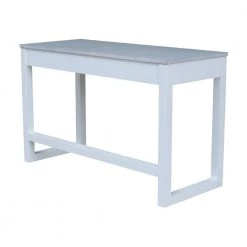 48 in. W Chalk / White Carson Desk with 2-Drawers by International Concepts -International Concepts Sales chalk white international concepts writing desks of128 71 66 1000