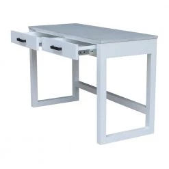 48 in. W Chalk / White Carson Desk with 2-Drawers by International Concepts -International Concepts Sales chalk white international concepts writing desks of128 71 77 1000