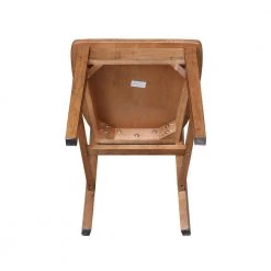 San Remo Distressed Oak Solid Wood Dining Side Chair (Set of 2) by International Concepts 14 San Remo Distressed Oak Solid Wood Dining Side Chair (Set of 2) by International Concepts -International Concepts Sales distressed oak international concepts dining chairs c42 10p 1d 1000