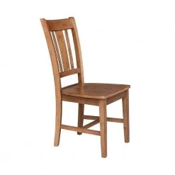 San Remo Distressed Oak Solid Wood Dining Side Chair (Set of 2) by International Concepts 16 San Remo Distressed Oak Solid Wood Dining Side Chair (Set of 2) by International Concepts -International Concepts Sales distressed oak international concepts dining chairs c42 10p 77 1000