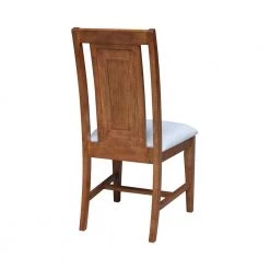 42 in. 3-Piece Distressed Oak Solid Wood Round Drop-leaf Table with 2-Side Chairs Set by International Concepts -International Concepts Sales distressed oak international concepts dining room sets k42 42dp c59 2 66 1000