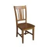 San Remo Distressed Pecan Wood Dining Chair (Set of 2) by International Concepts