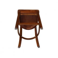 Emily 24 in. Espresso High Back Wood Frame Counter Height Foot Rest Bar Stool by International Concepts 12 Emily 24 in. Espresso High Back Wood Frame Counter Height Foot Rest Bar Stool by International Concepts -International Concepts Sales espresso international concepts bar stools s581 6172 1d 1000