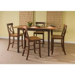 Espresso Extendable Pub/Bar Table by International Concepts -International Concepts Sales espresso international concepts bar tables k581 t32x 36s 31 1000