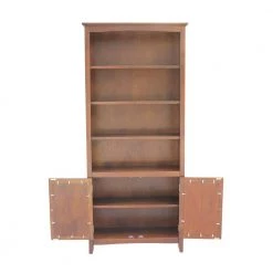 72 in. Espresso Wood 6-shelf Standard Bookcase with Adjustable Shelves by International Concepts -International Concepts Sales espresso international concepts bookcases bookshelves k581 sh 3227a sh 322d 1f 1000