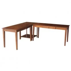 Espresso Desk by International Concepts