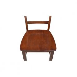 Emma 3-Piece 30 in. Espresso Square Solid Wood Dining Set with Madrid Chairs by International Concepts 16 Emma 3-Piece 30 in. Espresso Square Solid Wood Dining Set with Madrid Chairs by International Concepts -International Concepts Sales espresso international concepts dining room sets k581 3030s c2p 4f 1000