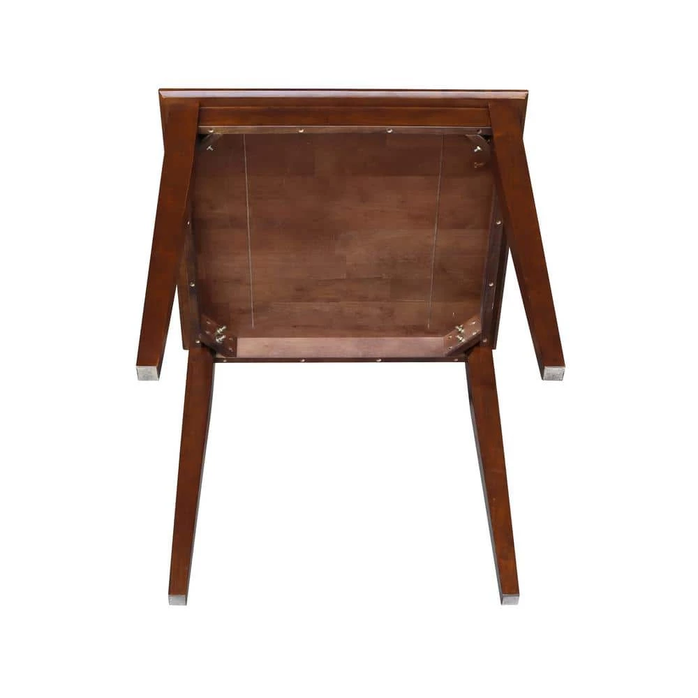 Emma 3-Piece 30 in. Espresso Square Solid Wood Dining Set with Madrid Chairs by International Concepts 10 Emma 3-Piece 30 in. Espresso Square Solid Wood Dining Set with Madrid Chairs by International Concepts - Image 10