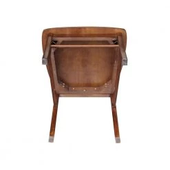 Sophia 3-Piece Espresso 42 in. Dropleaf Table and Alexa Side Chair Dining Set by International Concepts -International Concepts Sales espresso international concepts dining room sets k581 42dpt 11 c613 2 1d 1000