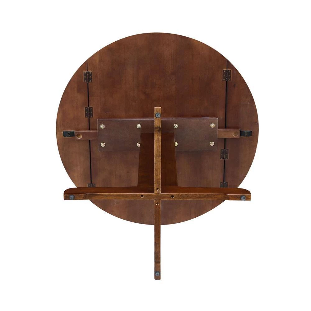 Espresso Solid Wood Dining Table by International Concepts 4 Espresso Solid Wood Dining Table by International Concepts - Image 4