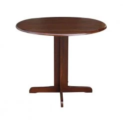 Espresso Solid Wood Dining Table by International Concepts 9 Espresso Solid Wood Dining Table by International Concepts -International Concepts Sales espresso international concepts kitchen dining tables t581 36rp a0 1000