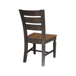 Vista Hickory/Coal Ladderback Dining Chair ( Set of 2) by International Concepts 14 Vista Hickory/Coal Ladderback Dining Chair ( Set of 2) by International Concepts -International Concepts Sales hickory coal international concepts dining chairs c45 57p 66 1000