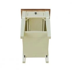 18 in. W Hickory/Shell Vista Solid Wood End Table by International Concepts -International Concepts Sales hickory shell international concepts coffee tables ot79 15e 1d 1000