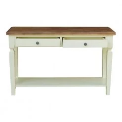 48 in. W Hickory/Shell Vista console/sofa table by International Concepts -International Concepts Sales hickory shell international concepts coffee tables ot79 15s 1f 1000