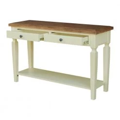 48 in. W Hickory/Shell Vista console/sofa table by International Concepts -International Concepts Sales hickory shell international concepts coffee tables ot79 15s 77 1000