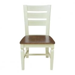 Hickory/Shell Vista Ladderback Side Chair by International Concepts -International Concepts Sales hickory shell international concepts dining chairs ci79 57p 1f 1000