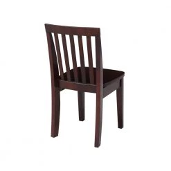 5-Piece Mocha Children's Table and Chair Set by International Concepts -International Concepts Sales mocha international concepts kids tables chairs k15 2532 263 4 66 1000