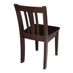 Jorden Rich Mocha 3-Piece Kid's Table and Chair Set by International Concepts -International Concepts Sales mocha international concepts kids tables chairs k15 2532 cc105 2 66 1000
