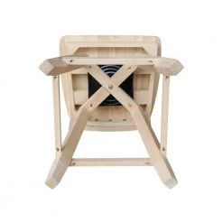 Double X Back 24 in. Unfinished Wood Swivel Bar Stool by International Concepts -International Concepts Sales natural international concepts bar stools s 202sw 1d 1000