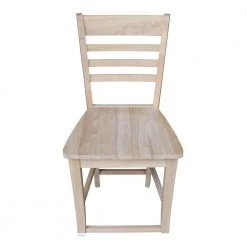 Roma 24 in. Unfinished Wood Bar Stool by International Concepts -International Concepts Sales natural international concepts bar stools s 3102 76 1000