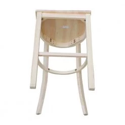 Charlotte 30 in. Unfinished Wood Bar Stool by International Concepts -International Concepts Sales natural international concepts bar stools s 313 1d 1000