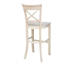 Charlotte 30 in. Unfinished Wood Bar Stool by International Concepts -International Concepts Sales natural international concepts bar stools s 313 66 1000