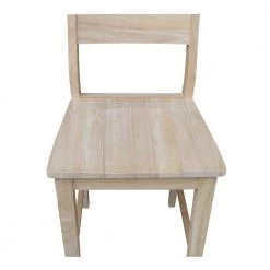 Mid Century Modern 24 in. H Unfinished Counter Stool by International Concepts -International Concepts Sales natural international concepts bar stools s 32 a0 1000