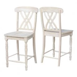 24 in. Unfinished Wood Bar Stool by International Concepts 21 24 in. Unfinished Wood Bar Stool by International Concepts -International Concepts Sales natural international concepts bar stools s 3902 1f 1000