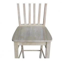 24 in. Unfinished Wood Bar Stool by International Concepts 17 24 in. Unfinished Wood Bar Stool by International Concepts -International Concepts Sales natural international concepts bar stools s 6162 44 1000