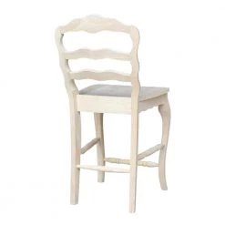 Versailles 24 in. Unfinished Wood Bar Stool by International Concepts -International Concepts Sales natural international concepts bar stools s 9202 66 1000
