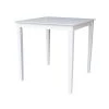 36 in. Pure White Shaker Counter Height Table by International Concepts