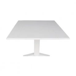 36 in. Pure White Square Drop-Leaf Dining Table by International Concepts -International Concepts Sales pure white international concepts kitchen dining tables t08 36sdp a0 1000