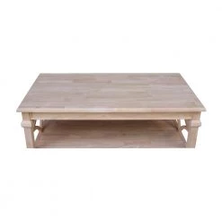Unfinished 50.W X 20".H Josephine Coffee Table by International Concepts -International Concepts Sales ready to finish international concepts coffee tables ot 19c a0 1000