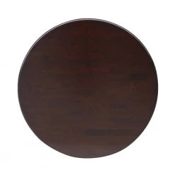 Olivia 36 in. Rich Mocha Round 42 in. H Solid Wood Bar Table by International Concepts -International Concepts Sales rich mocha international concepts bar tables k15 36rt 27b 6b 2 44 1000