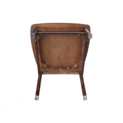 30 in. 3-Piece Rich Mocha Round Dining Height Table with 2-Side Chairs by International Concepts -International Concepts Sales rich mocha international concepts dining room sets k15 30rt c613 2 1d 1000