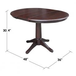 International Concepts Sales -International Concepts Sales rich mocha international concepts kitchen dining tables k15 36rxt 27b 40 1000