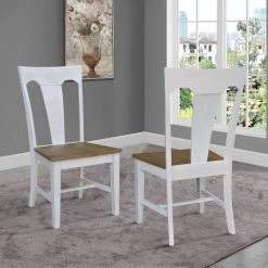 Elle Sesame/Chalk Chair by International Concepts -International Concepts Sales sesame chalk international concepts accent chairs ci76 68p 31 1000