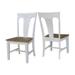 Elle Sesame/Chalk Chair by International Concepts -International Concepts Sales sesame chalk international concepts accent chairs ci76 68p 4f 1000